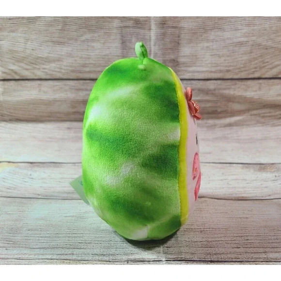 Squishmallow Plush Lena the Guava Fruit Stuffed Animal Fruit Squad Kellytoy 5" - Picture 2 of 4